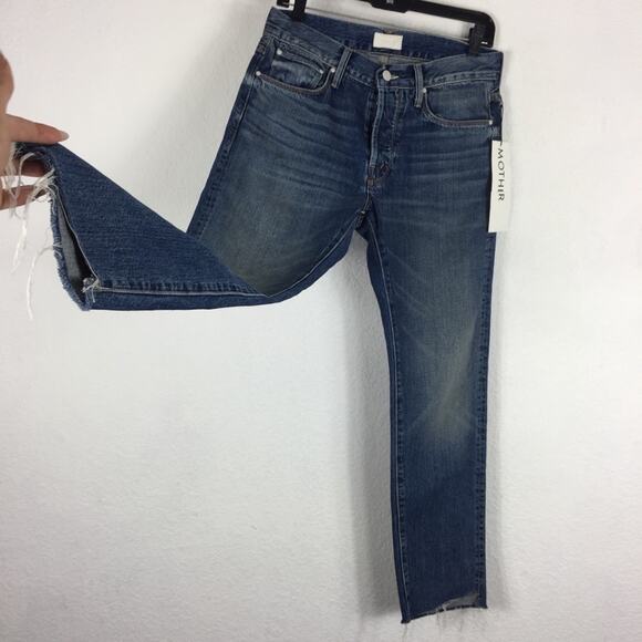 NWT Mother The Neat Ankle Step Men’s Jeans Bootcamp Straight Button Fly Size 30 - Picture 13 of 16